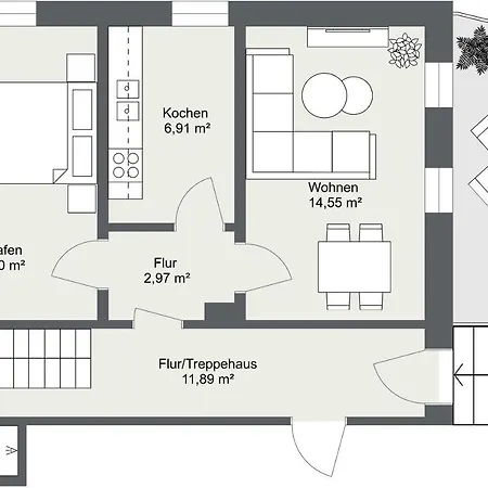 Appartement Neu!!! Moselbleibe Uferallee *