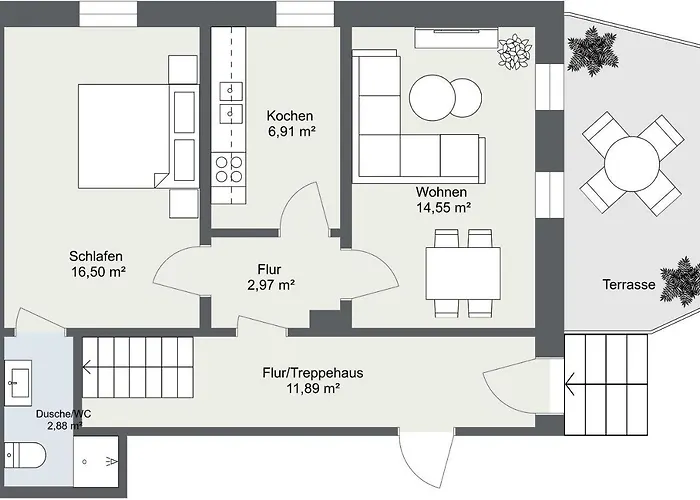 アパート Neu!!! Moselbleibe Uferallee *